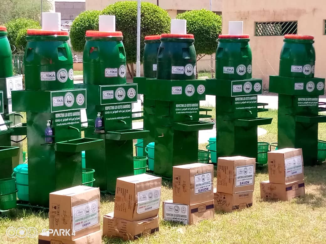 Projet : Fourniture de matériel d’hygiène sanitaire et sensibilisation à la prévention du virus Corona (COVID-19)